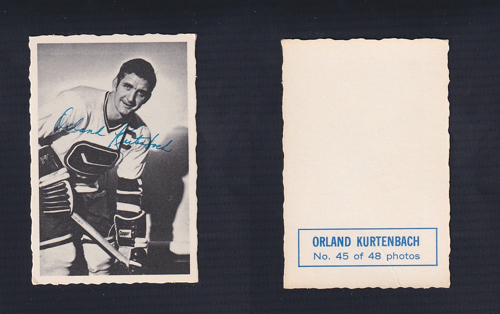 1970-71 O-PEE-CHEE DECKLE EDGE #45 O. KURTENBACH photo