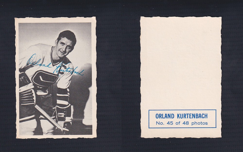 1970-71 O-PEE-CHEE DECKLE EDGE #45 O. KURTENBACH photo