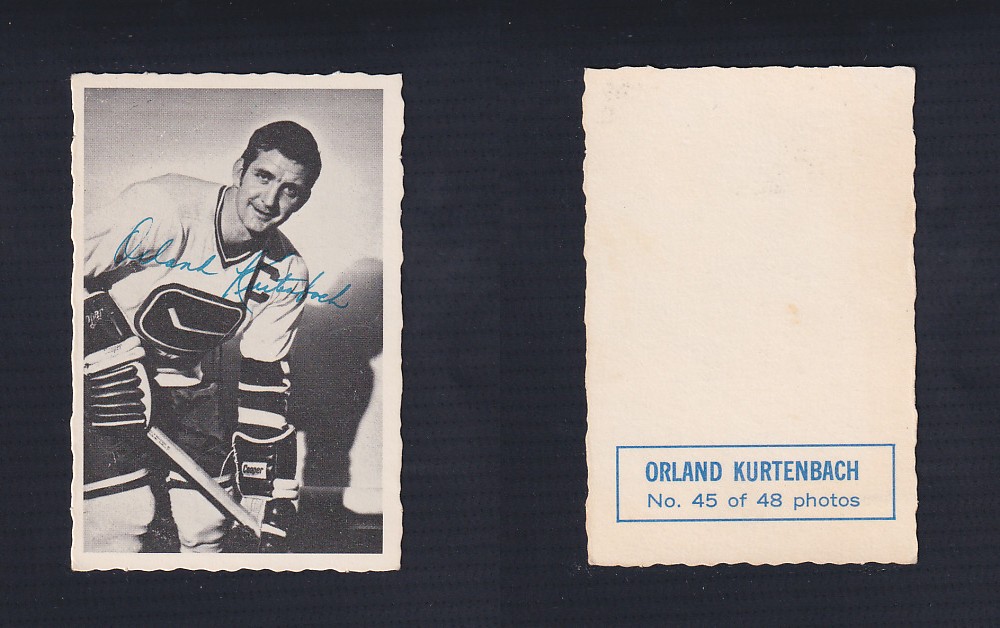 1970-71 O-PEE-CHEE DECKLE EDGE #45 O. KURTENBACH photo