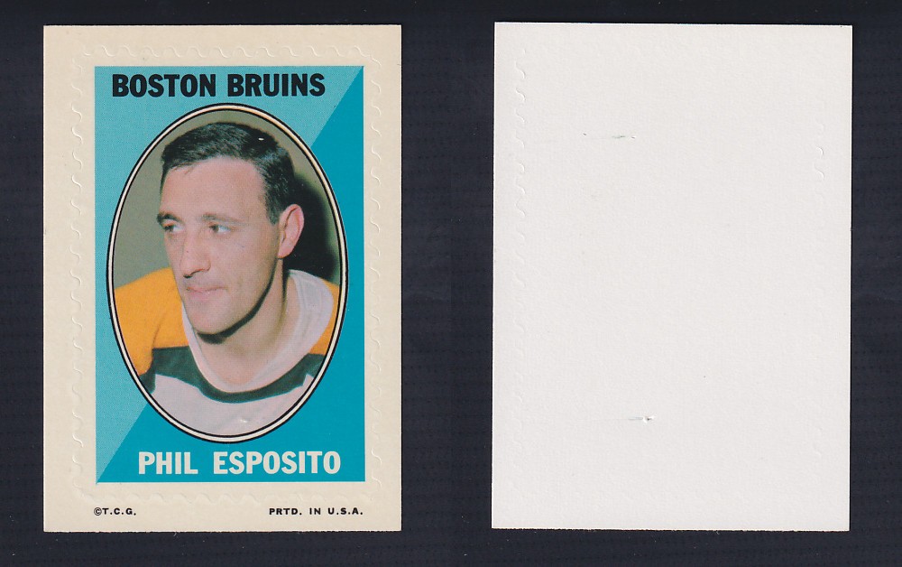 1970-71 O-PEE-CHEE STICKER STAMP P. ESPOSITO photo