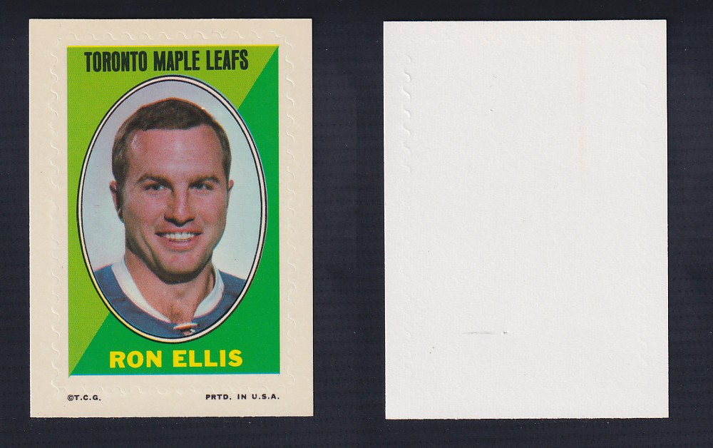 1970-71 O-PEE-CHEE STICKER STAMP R. ELLIS photo