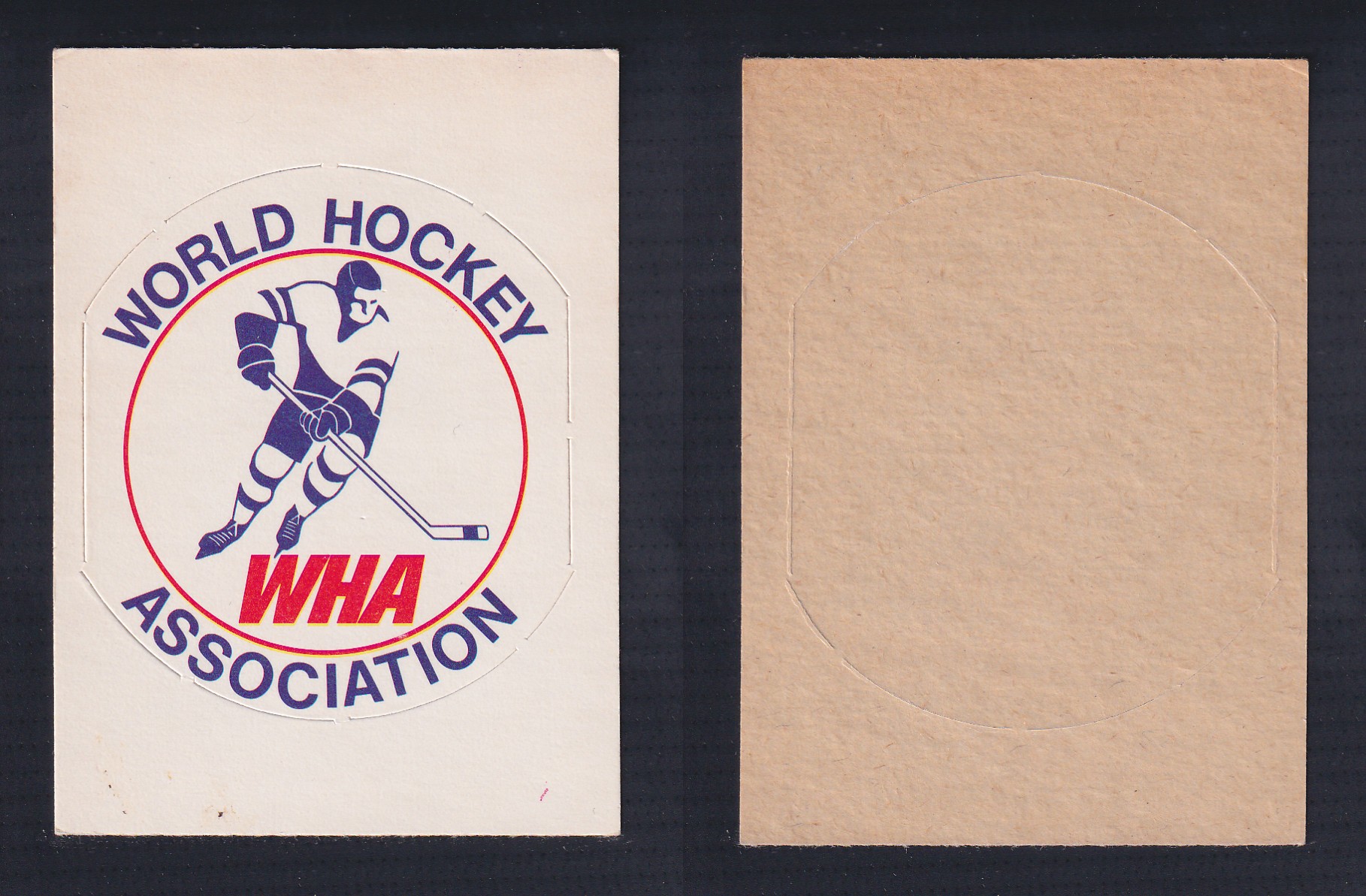 1972-73 O-PEE-CHEE TEAM  EMBLEM WHA LOGO photo