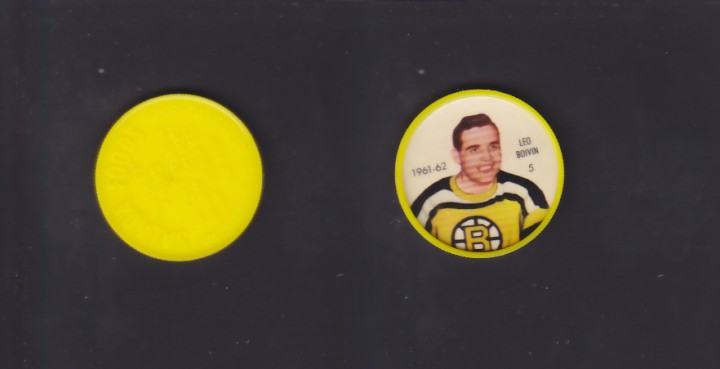 1961-62 SHIRRIFF/SALADA HOCKEY COIN #5 L.BOIVIN photo