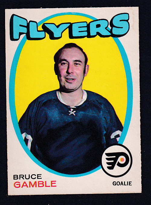 1971-72 O-PEE-CHEE HOCKEY CARD #201 B. GAMBLE photo