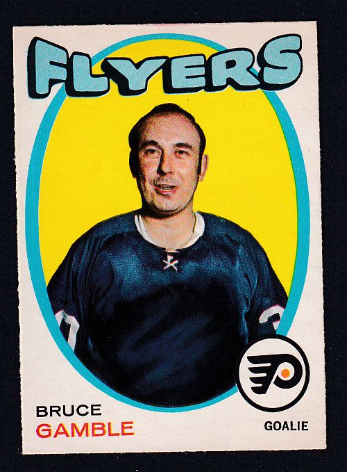 1971-72 O-PEE-CHEE HOCKEY CARD #201 B. GAMBLE photo