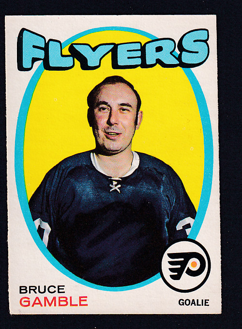 1971-72 O-PEE-CHEE HOCKEY CARD #201 B. GAMBLE photo