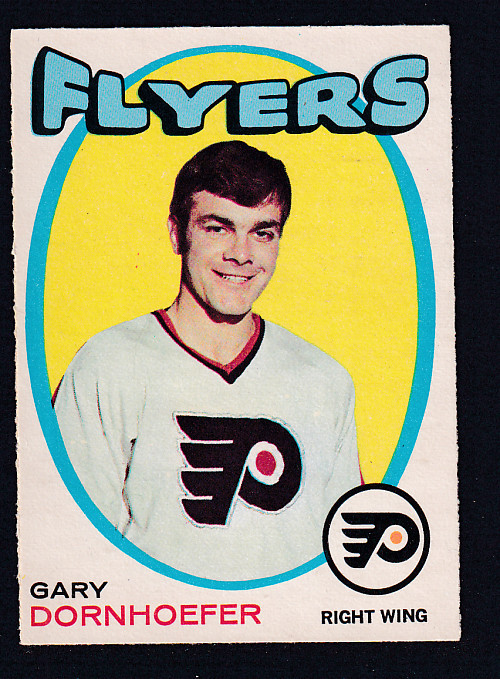 1971-72 O-PEE-CHEE HOCKEY CARD #202 G. DORNHOEFER photo