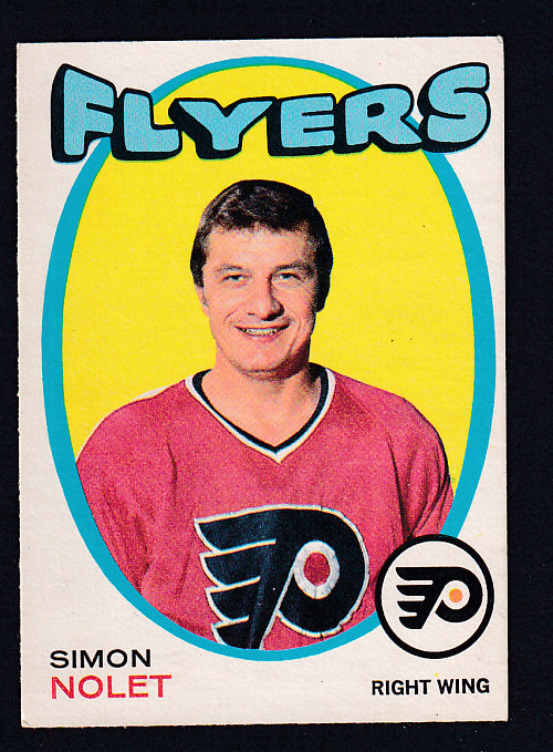 1971-72 O-PEE-CHEE HOCKEY CARD #206 S. NOLET photo