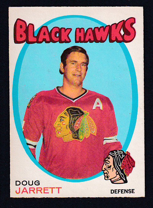 1971-72 O-PEE-CHEE HOCKEY CARD #208 D. JARRETT photo