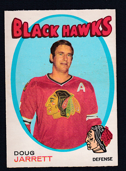 1971-72 O-PEE-CHEE HOCKEY CARD #208 D. JARRETT photo