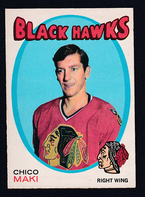 1971-72 O-PEE-CHEE HOCKEY CARD #210 C. MAKI photo