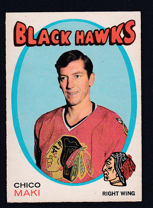 1971-72 O-PEE-CHEE HOCKEY CARD #210 C. MAKI photo