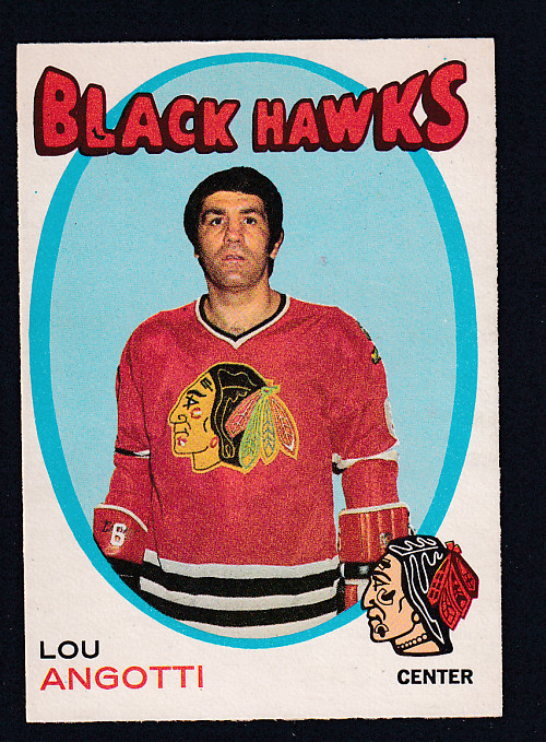 1971-72 O-PEE-CHEE HOCKEY CARD #212 L. ANGOTTI photo