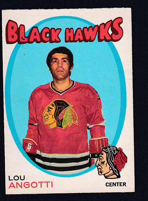 1971-72 O-PEE-CHEE HOCKEY CARD #212 L. ANGOTTI photo