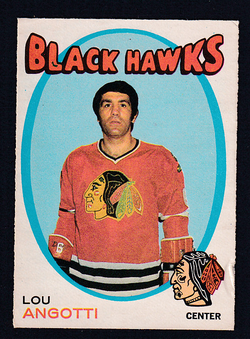 1971-72 O-PEE-CHEE HOCKEY CARD #212 L. ANGOTTI photo