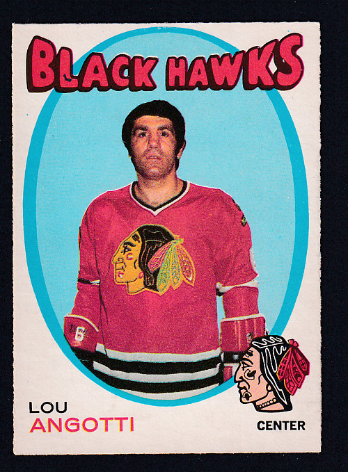 1971-72 O-PEE-CHEE HOCKEY CARD #212 L. ANGOTTI photo