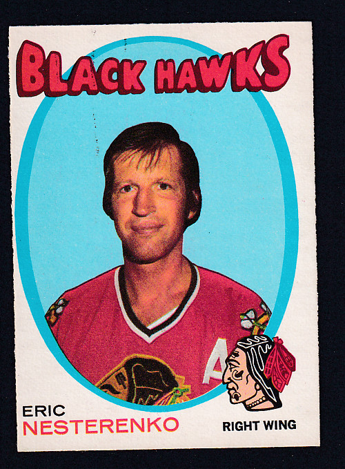 1971-72 O-PEE-CHEE HOCKEY CARD #213 E. NESTERENKO photo