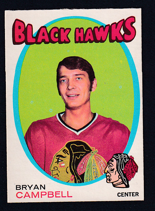 1971-72 O-PEE-CHEE HOCKEY CARD #214 B. CAMPBELL photo