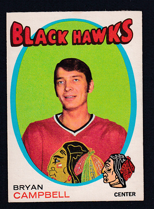 1971-72 O-PEE-CHEE HOCKEY CARD #214 B. CAMPBELL photo