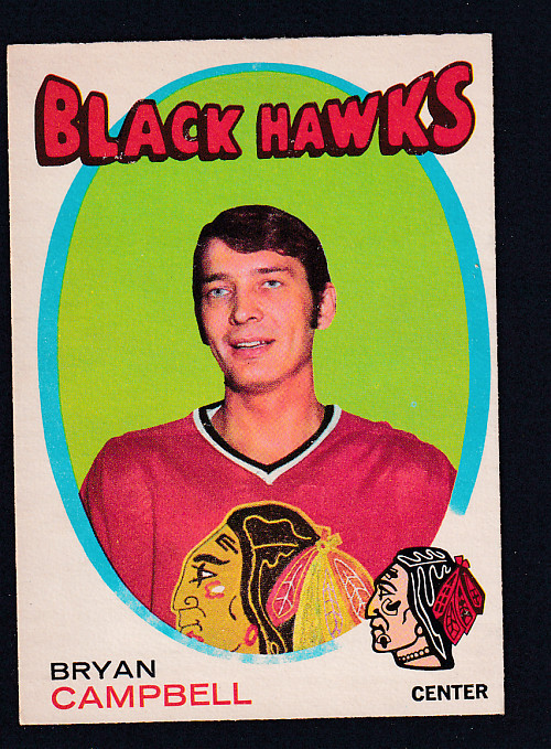 1971-72 O-PEE-CHEE HOCKEY CARD #214 B. CAMPBELL photo