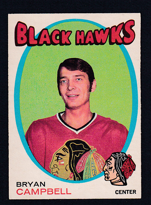 1971-72 O-PEE-CHEE HOCKEY CARD #214 B. CAMPBELL photo