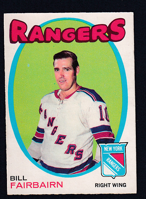 1971-72 O-PEE-CHEE HOCKEY CARD #215 B. FAIRBAIRN photo