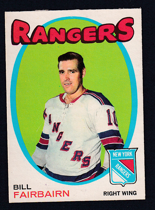 1971-72 O-PEE-CHEE HOCKEY CARD #215 B. FAIRBAIRN photo