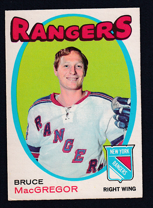 1971-72 O-PEE-CHEE HOCKEY CARD #216 B. MACGREGOR photo