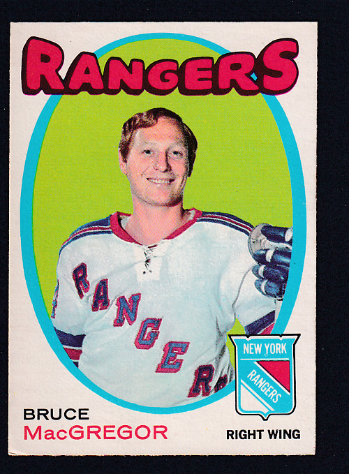 1971-72 O-PEE-CHEE HOCKEY CARD #216 B. MACGREGOR photo