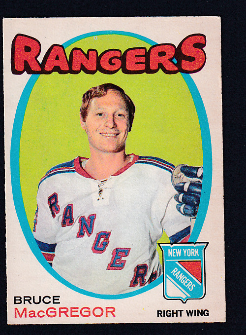 1971-72 O-PEE-CHEE HOCKEY CARD #216 B. MACGREGOR photo