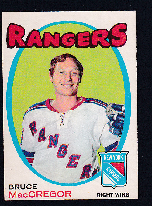 1971-72 O-PEE-CHEE HOCKEY CARD #216 B. MACGREGOR photo