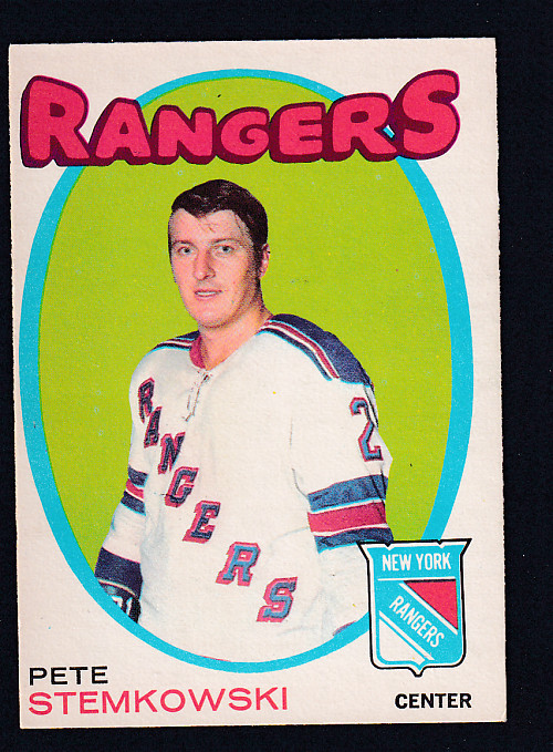 1971-72 O-PEE-CHEE HOCKEY CARD #217 P. STEMKOWSKI photo