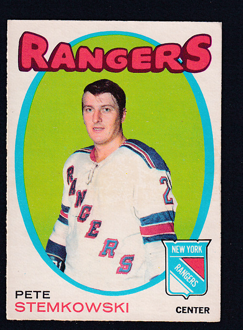 1971-72 O-PEE-CHEE HOCKEY CARD #217 P. STEMKOWSKI photo