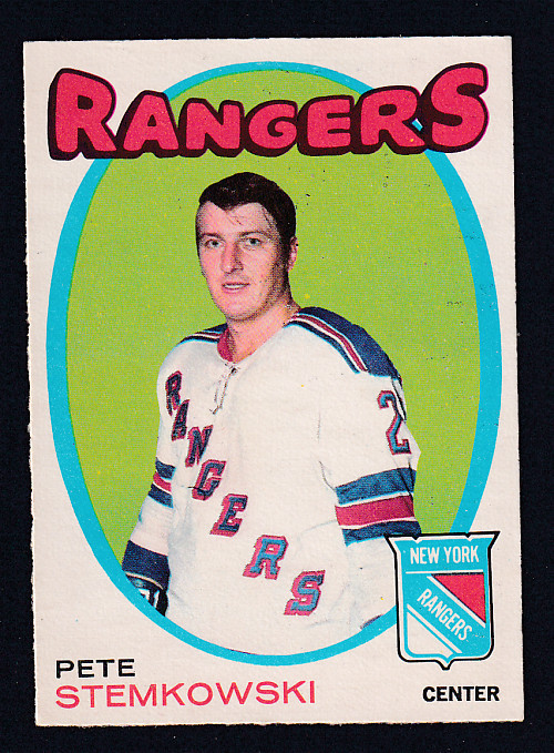 1971-72 O-PEE-CHEE HOCKEY CARD #217 P. STEMKOWSKI photo