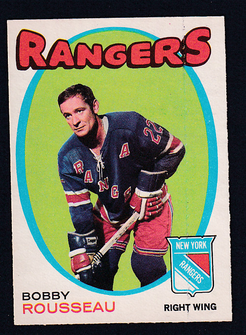 1971-72 O-PEE-CHEE HOCKEY CARD #218 B. ROUSSEAU photo