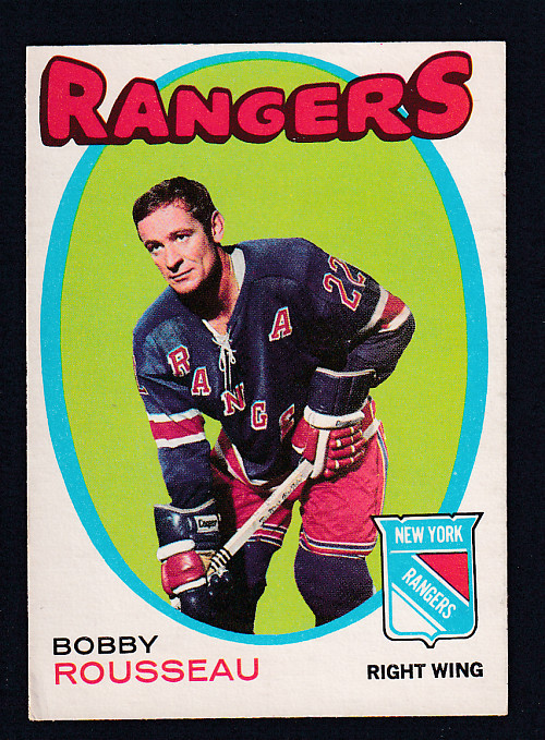 1971-72 O-PEE-CHEE HOCKEY CARD #218 B. ROUSSEAU photo