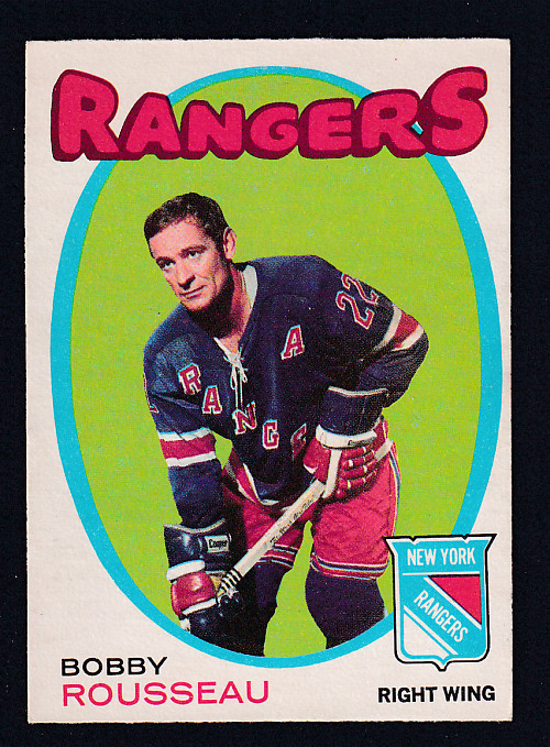 1971-72 O-PEE-CHEE HOCKEY CARD #218 B. ROUSSEAU photo