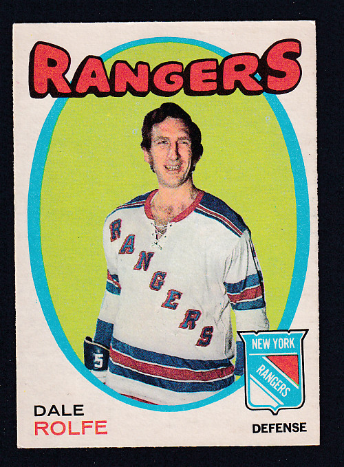 1971-72 O-PEE-CHEE HOCKEY CARD #219 D. ROLFE photo