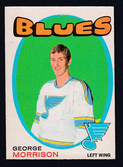 1971-72 O-PEE-CHEE HOCKEY CARD #223 G. MORRISON photo