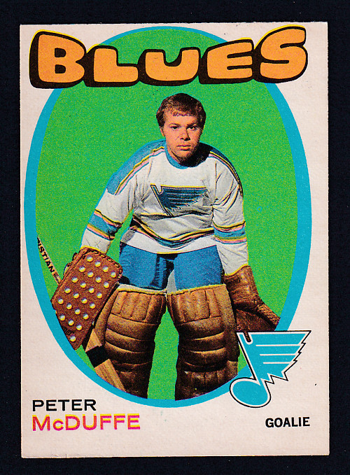 1971-72 O-PEE-CHEE HOCKEY CARD #225 P. MCDUFFE photo