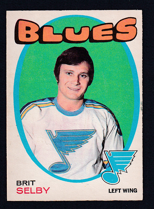 1971-72 O-PEE-CHEE HOCKEY CARD #226 B. SELBY photo