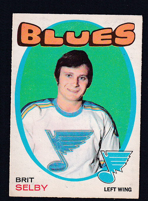 1971-72 O-PEE-CHEE HOCKEY CARD #226 B. SELBY photo