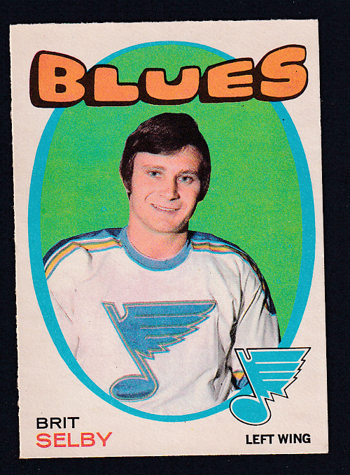 1971-72 O-PEE-CHEE HOCKEY CARD #226 B. SELBY photo