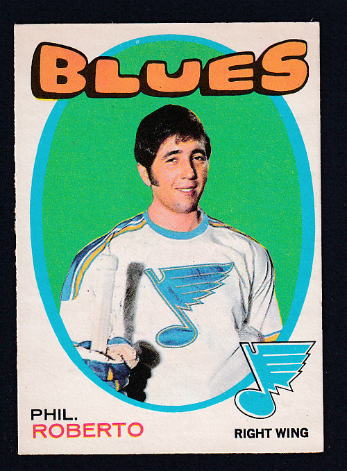 1971-72 O-PEE-CHEE HOCKEY CARD #228 P. ROBERTO photo