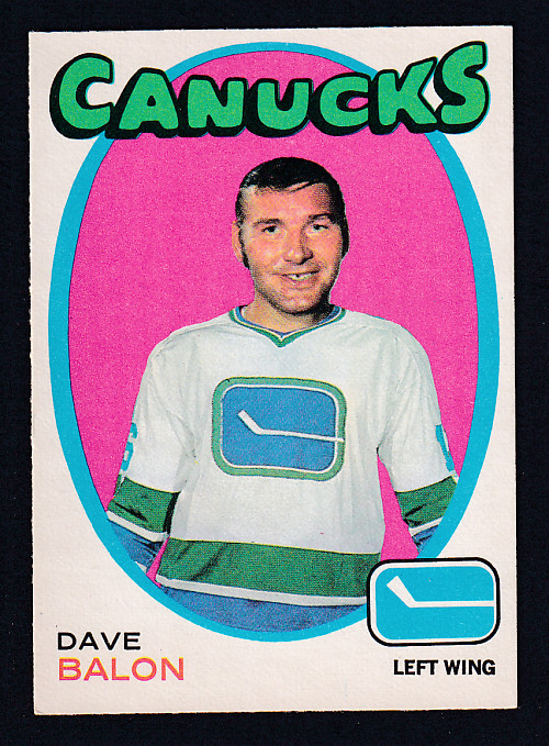 1971-72 O-PEE-CHEE HOCKEY CARD #229 D. BALON photo