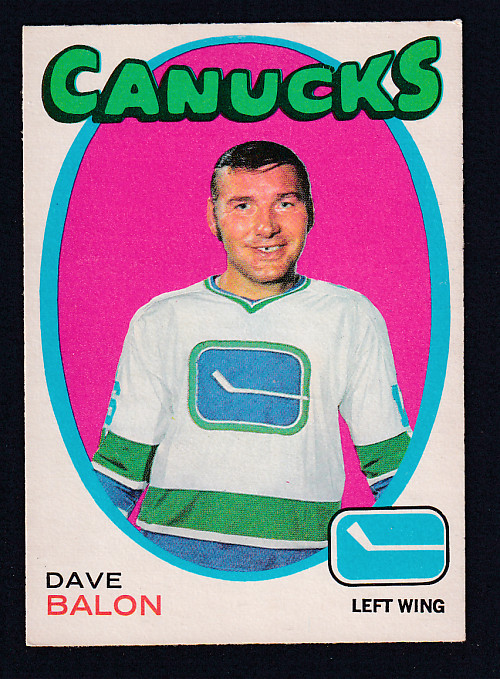 1971-72 O-PEE-CHEE HOCKEY CARD #229 D. BALON photo