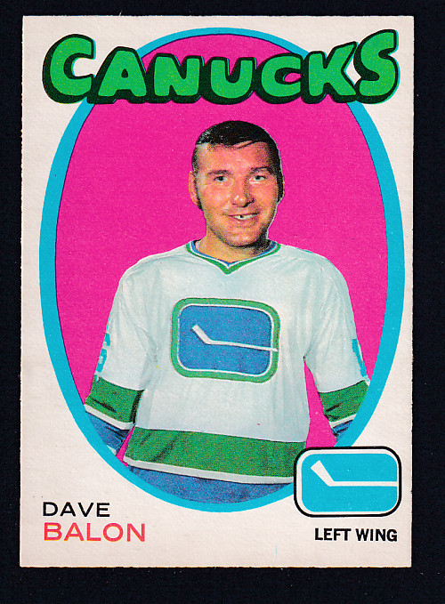 1971-72 O-PEE-CHEE HOCKEY CARD #229 D. BALON photo