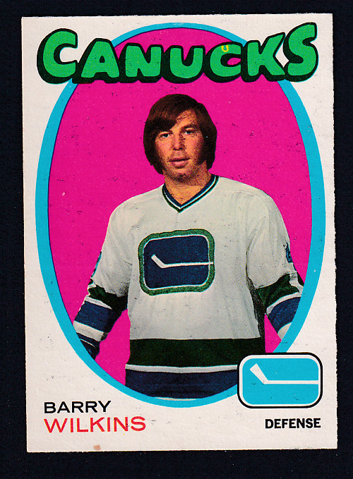 1971-72 O-PEE-CHEE HOCKEY CARD #230 B. WILKINS photo