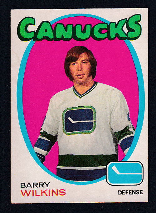 1971-72 O-PEE-CHEE HOCKEY CARD #230 B. WILKINS photo