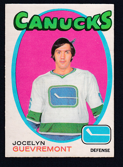 1971-72 O-PEE-CHEE HOCKEY CARD #232 J. GUEVREMONT photo